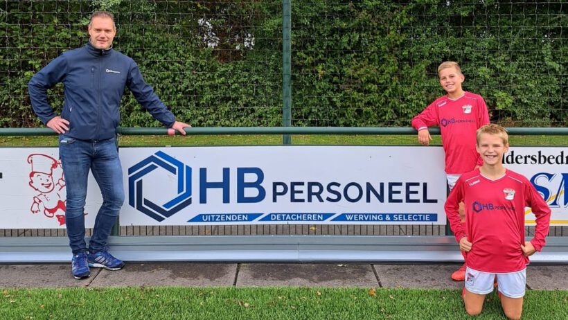 HB personeel shirtsponsor