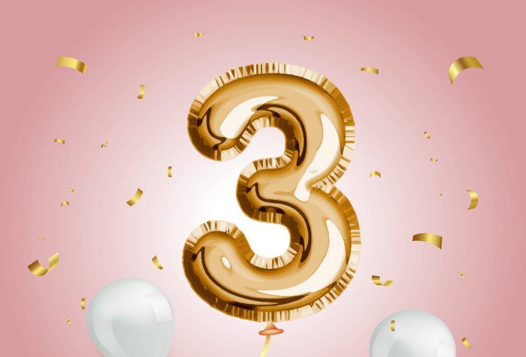 HB personeel viert 3-jarig jubileum