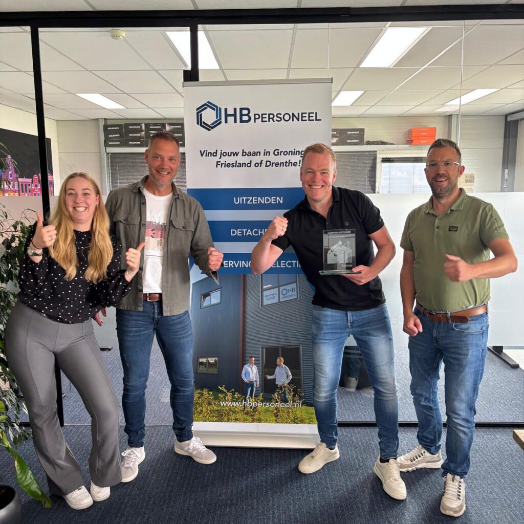 Mijlpaal voor HB personeel